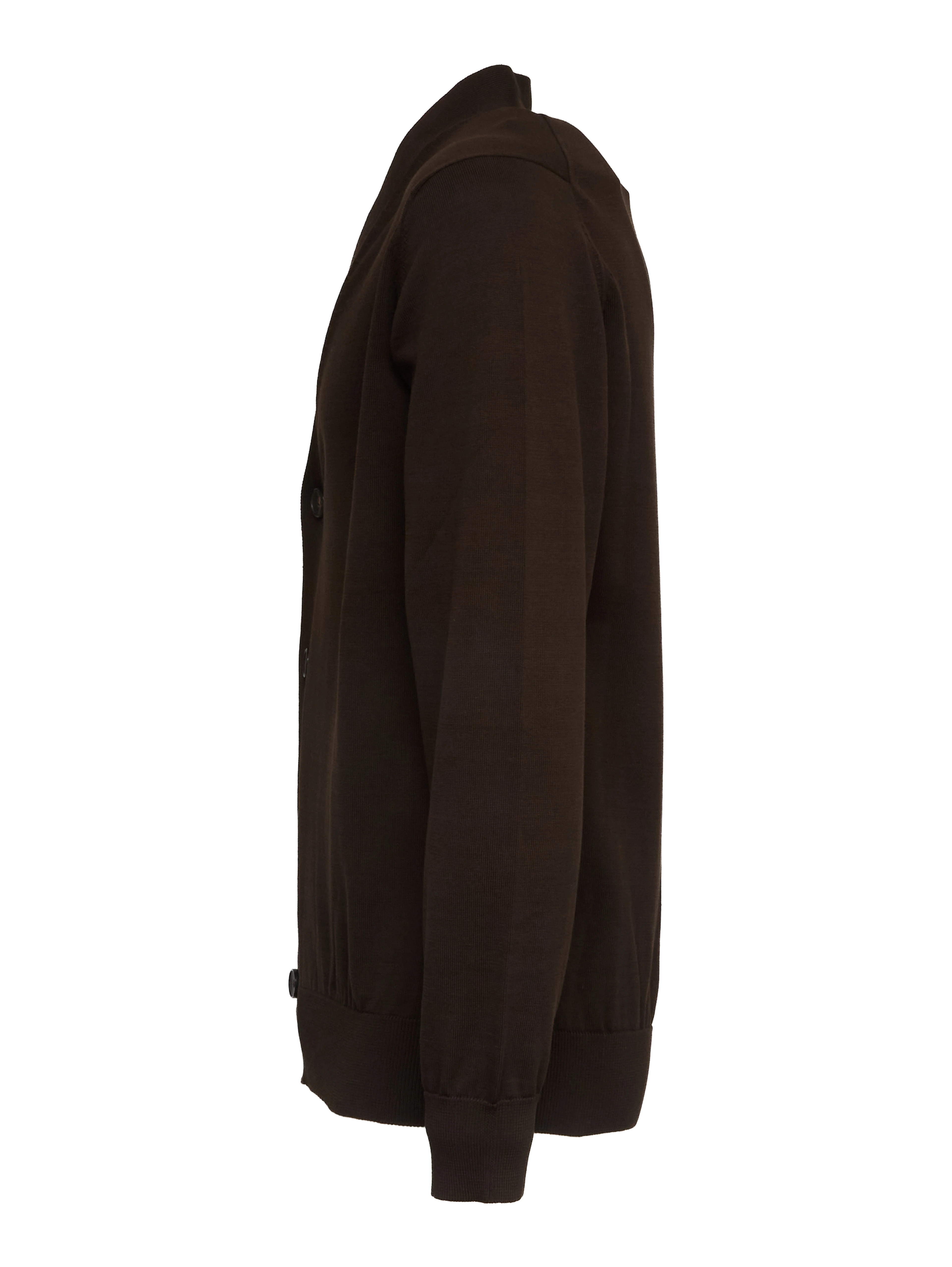Cardigan In Crêpe Di Cotone