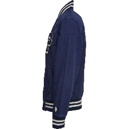 Giubboto Bomber In Tela Ricamata