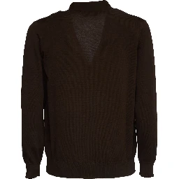 Cardigan In Crêpe Di Cotone