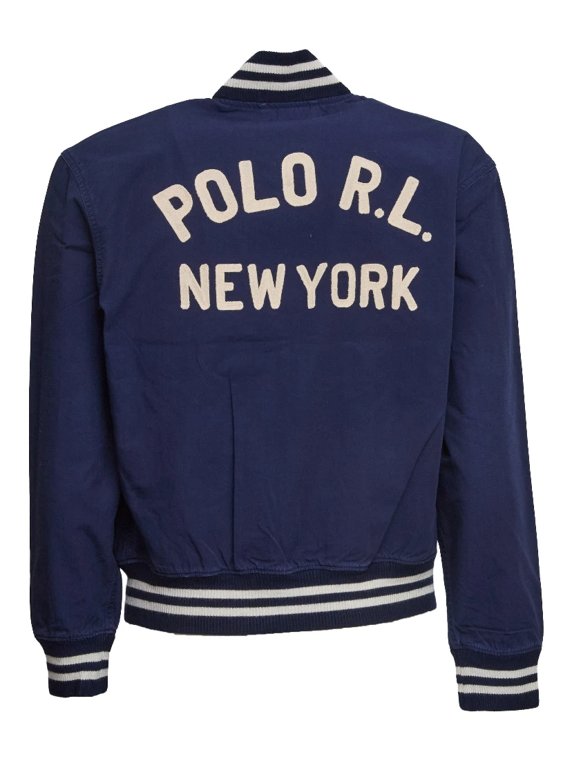 Giubboto Bomber In Tela Ricamata