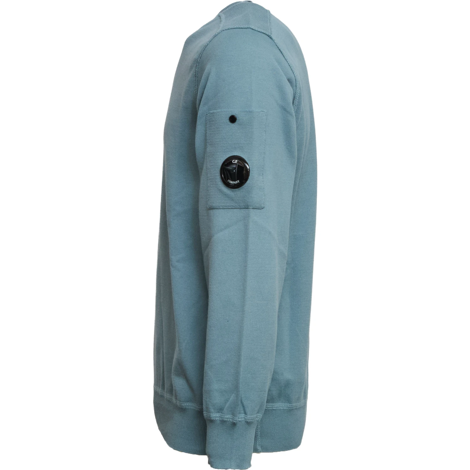 Cotton Sea Island Crewneck Lens Sweater