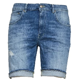 Bermuda Derick In Denim Blu Stretch