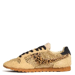 Sneakers Windspin In Suede Lavorato E Pelle