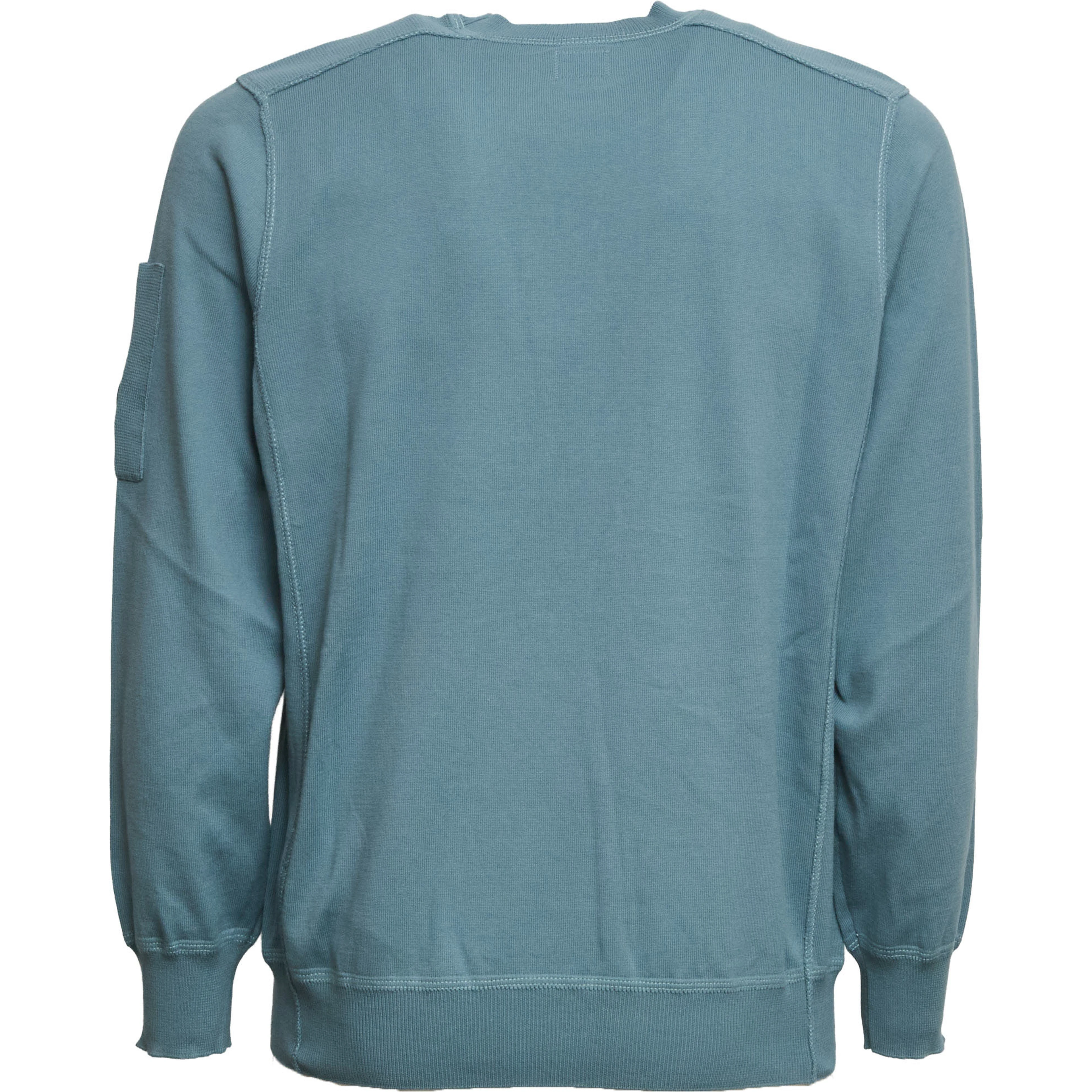 Cotton Sea Island Crewneck Lens Sweater