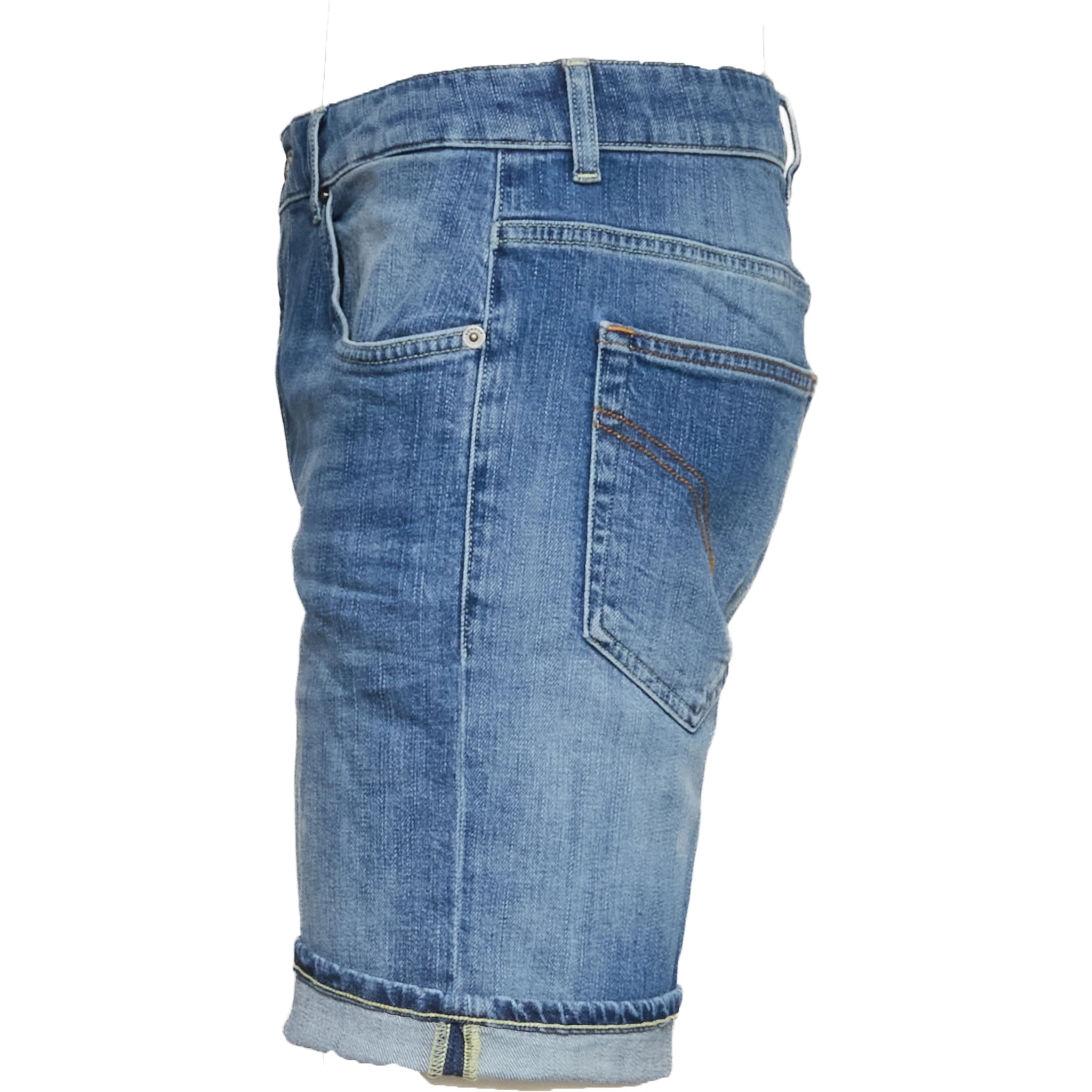 Bermuda Derick In Denim Blu Stretch