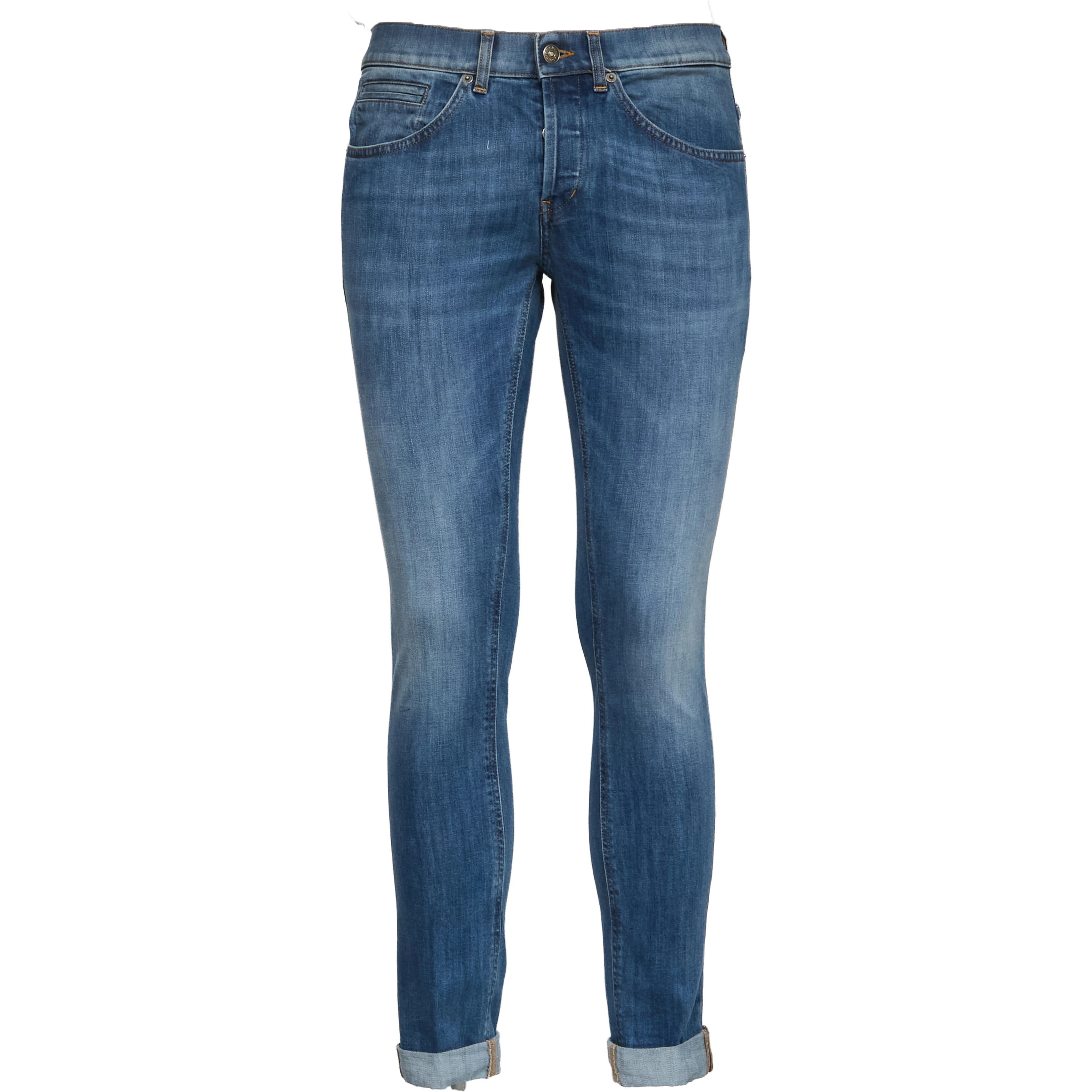 Jeans George In Denim Stretch Blu