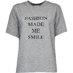 Slogan Tee Fashion Made Me Smile