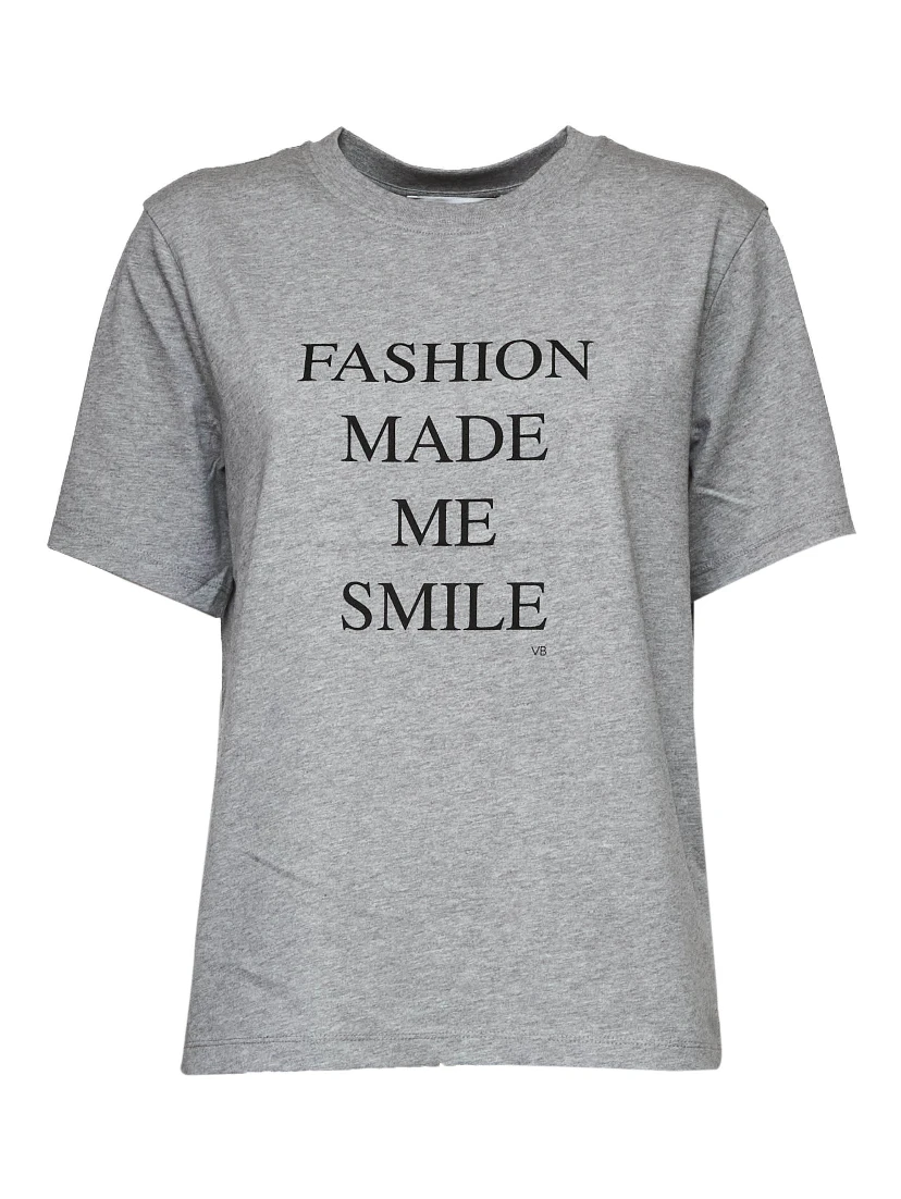 Slogan Tee Fashion Made Me Smile