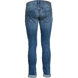 Jeans George In Denim Stretch Blu