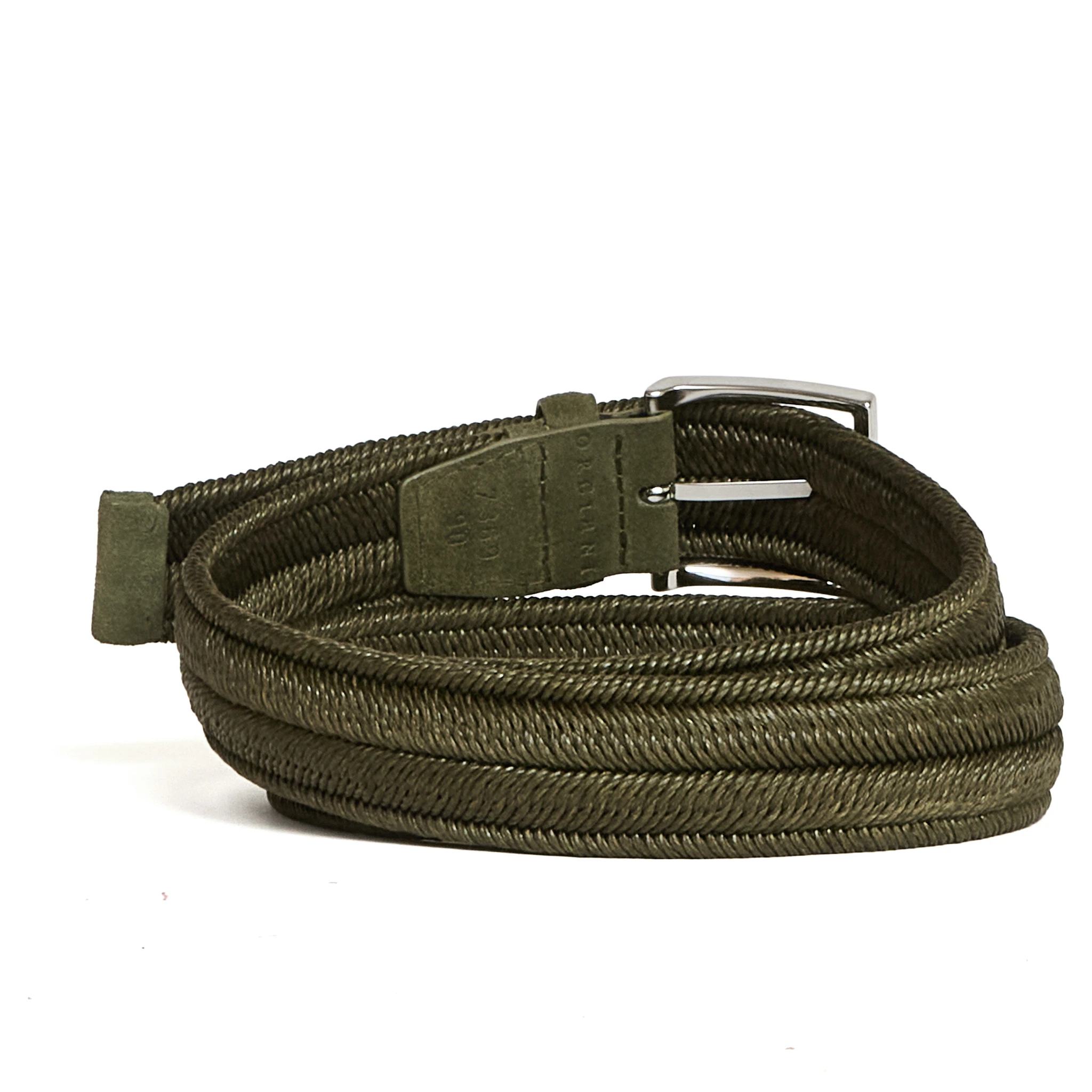 Cintura Elasticizzata Rope Elast In Lino