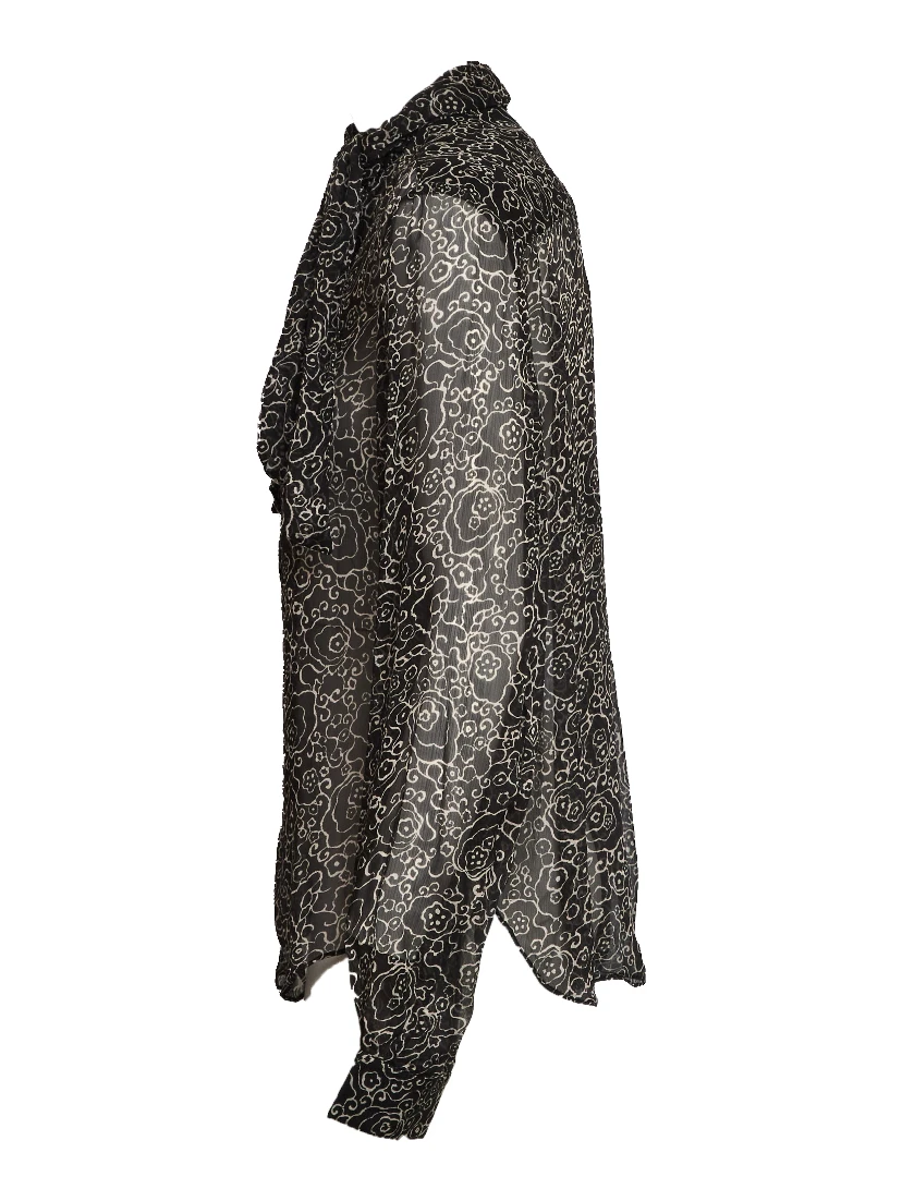 Leona Crinkled Chiffon Top