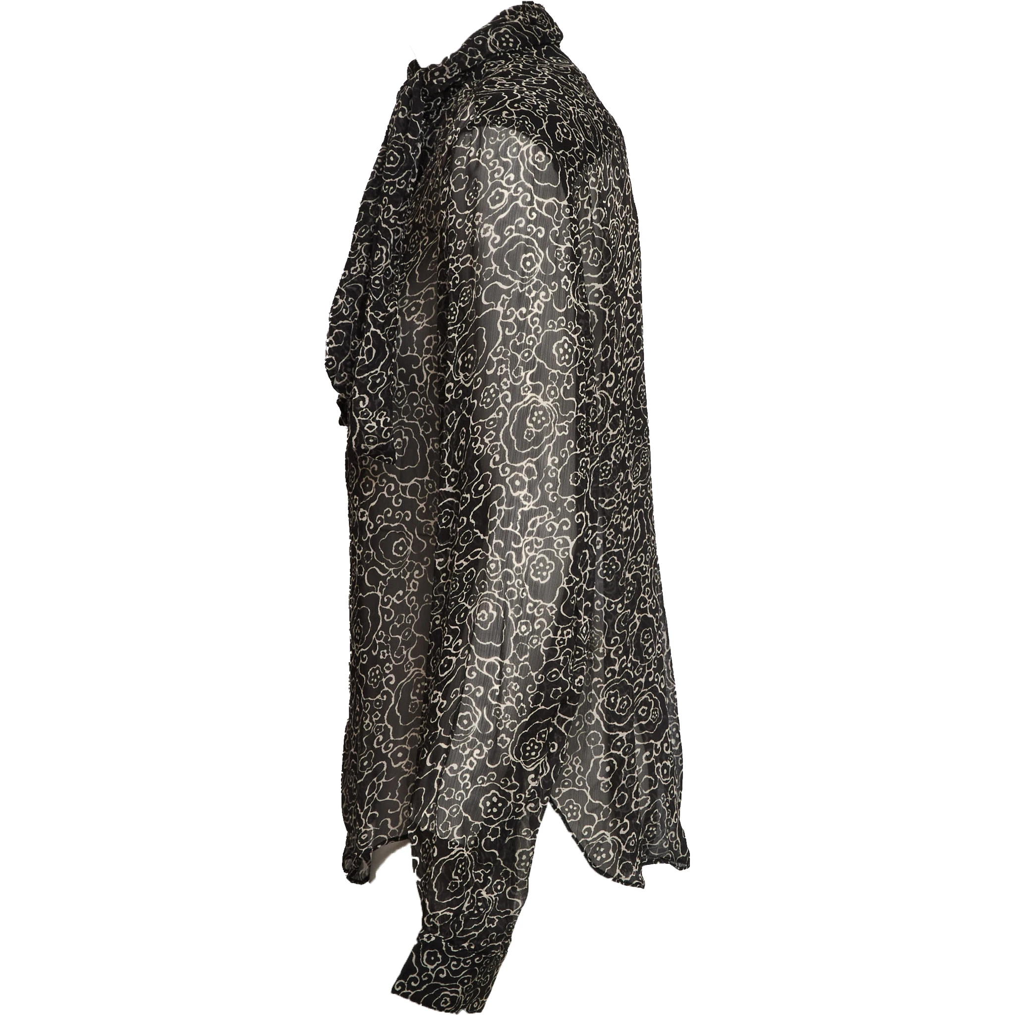 Leona Crinkled Chiffon Top