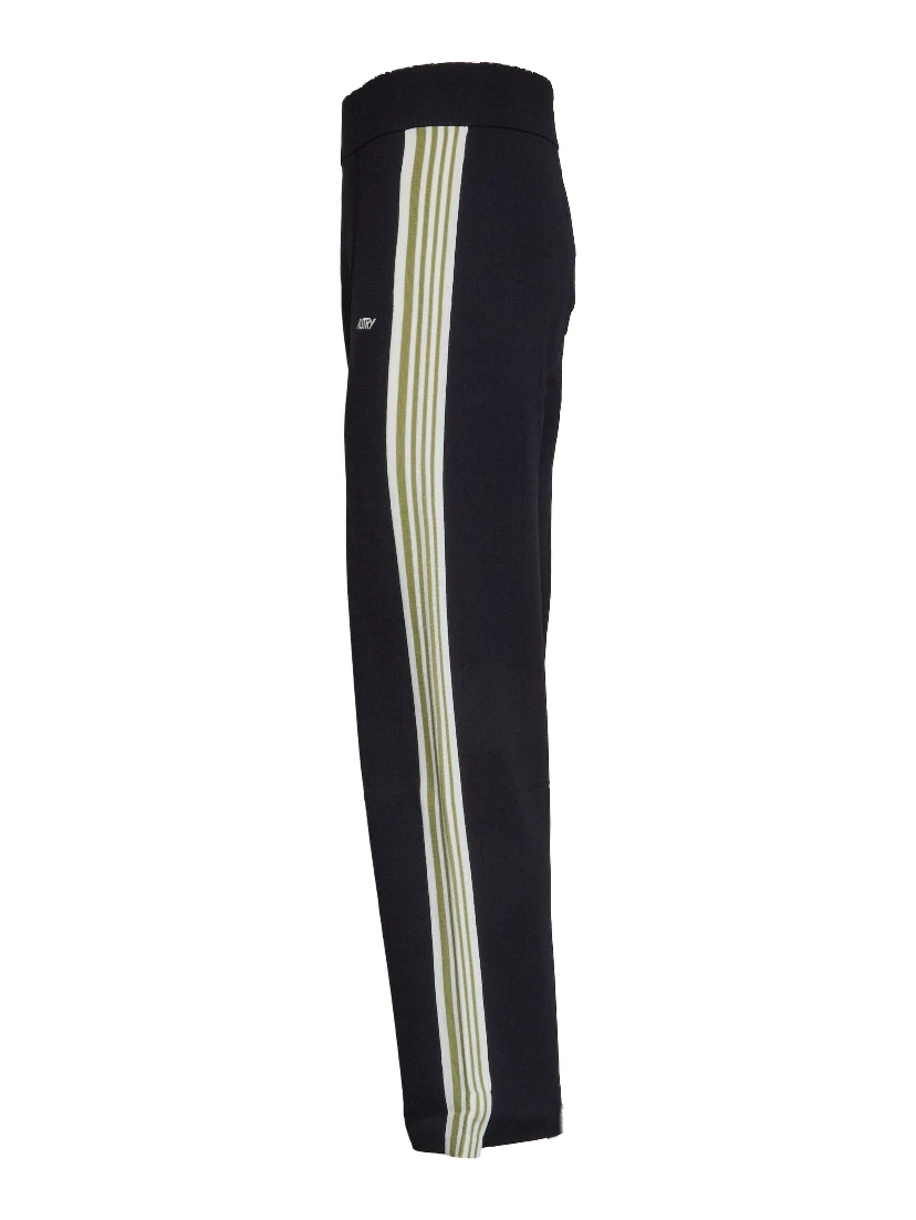 Joggers Lavorati A Maglia Stile Tennis