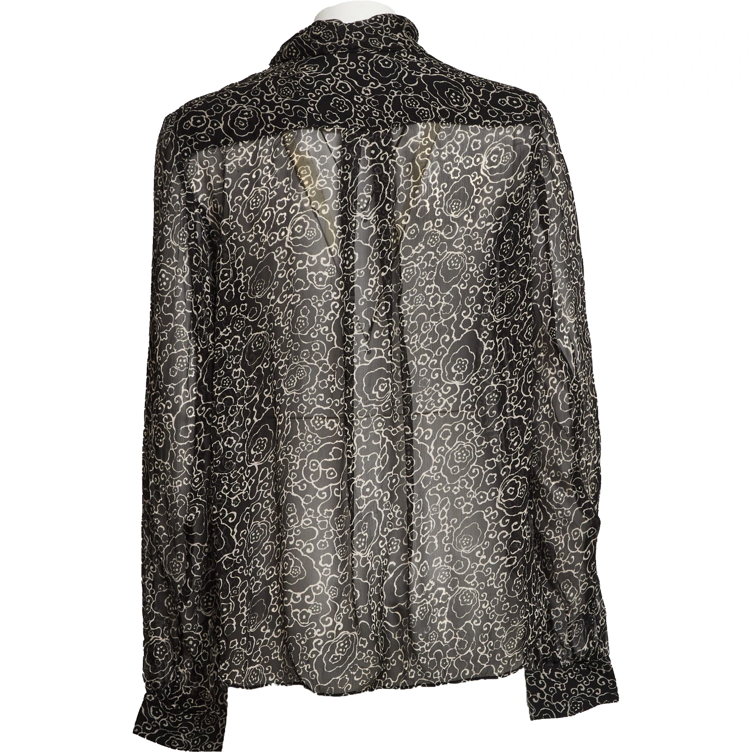 Leona Crinkled Chiffon Top
