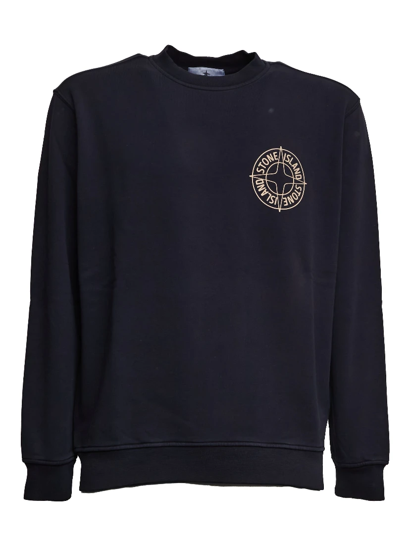 Felpa Outline Compass Cotton Fleece