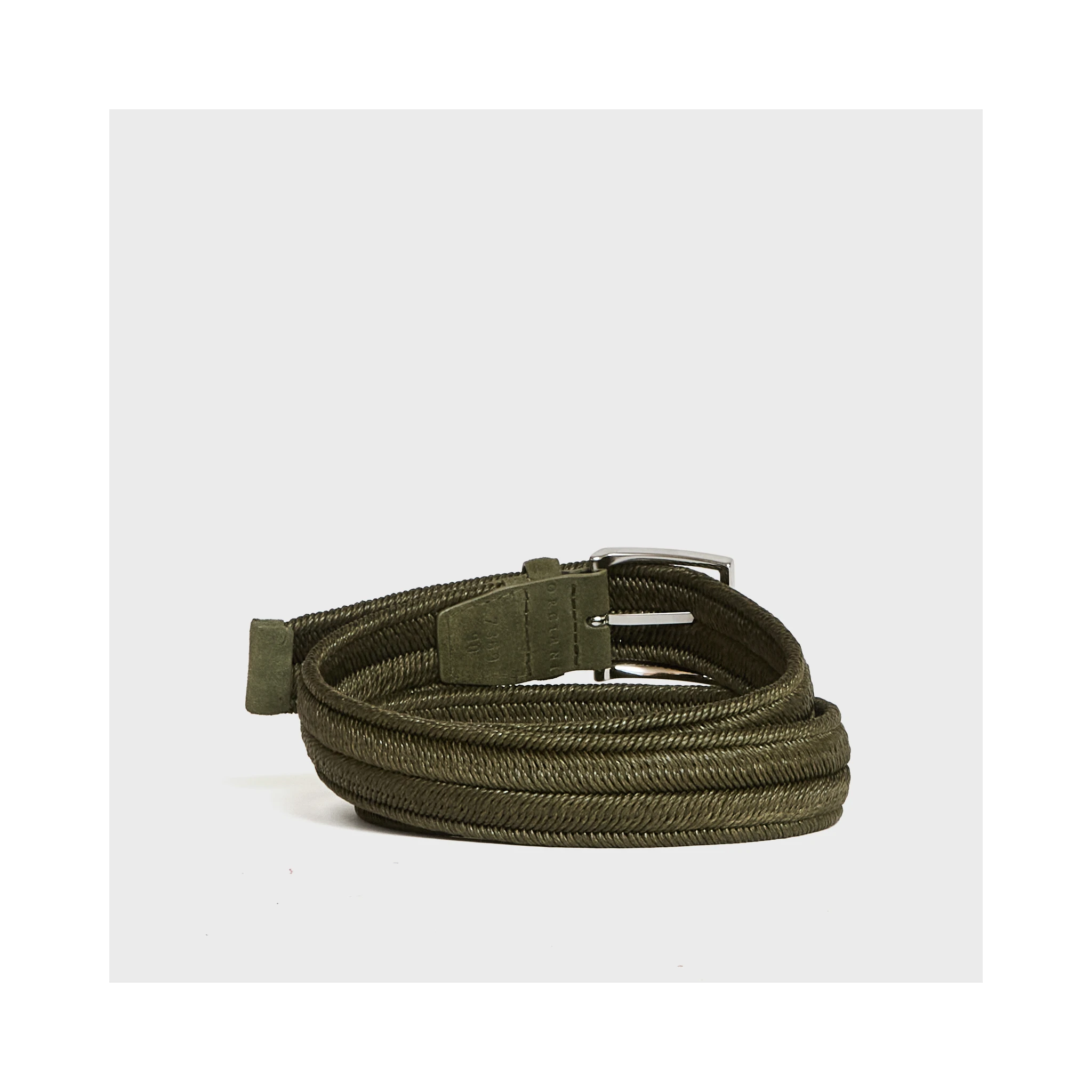 Cintura Elasticizzata Rope Elast In Lino