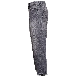 Jeans Koons Loose Bottone Gioiello Loose