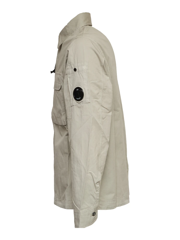 Organic Gabardine Zipped Lens Overshirt alternative