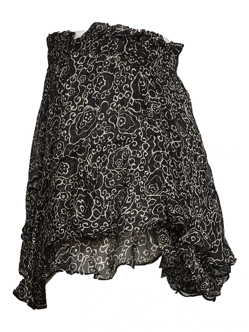Sornel Crinkled Chiffon Shorts