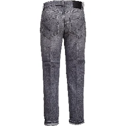 Jeans Koons Loose Bottone Gioiello Loose