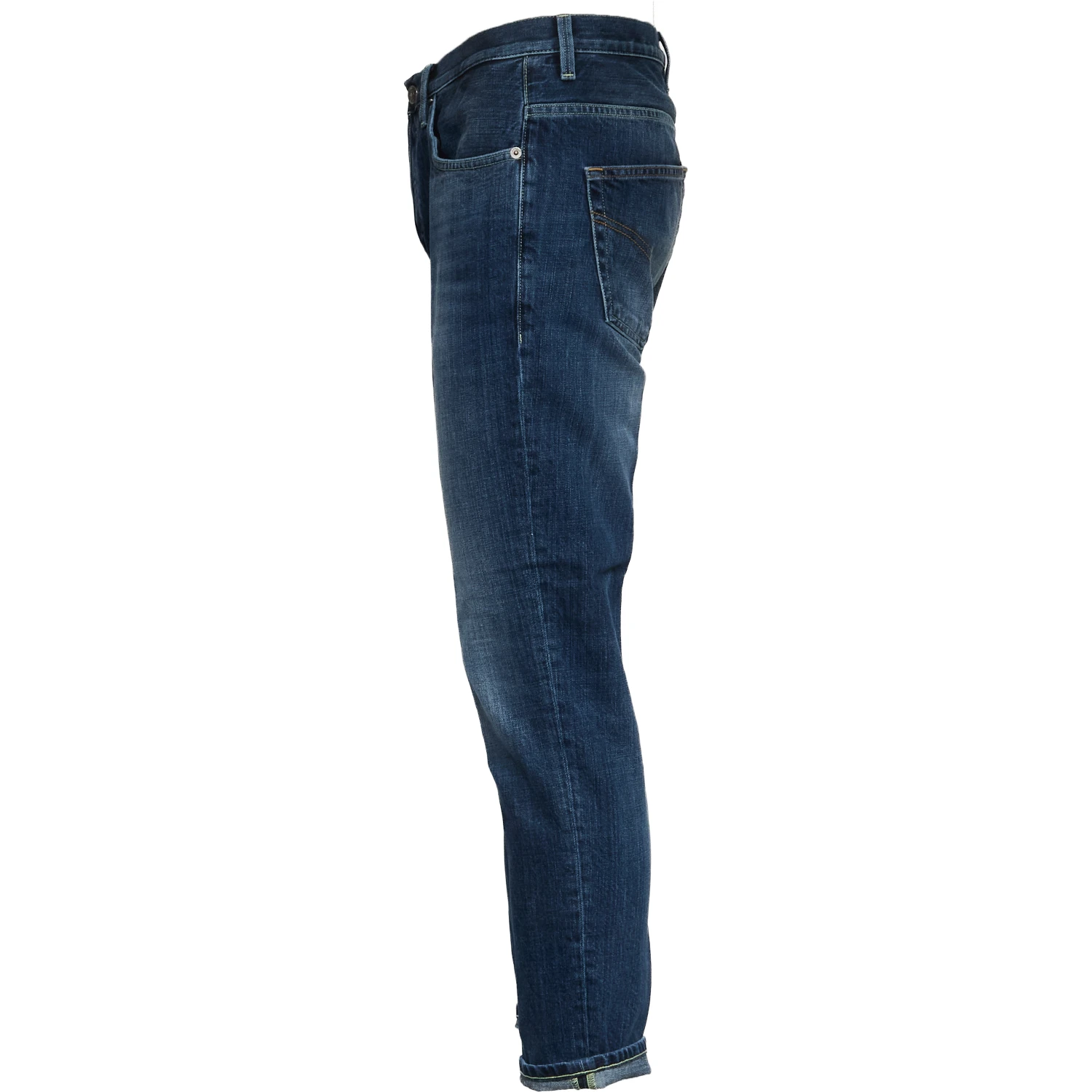 Jeans Brighton In Denim Fisso Cross Blu