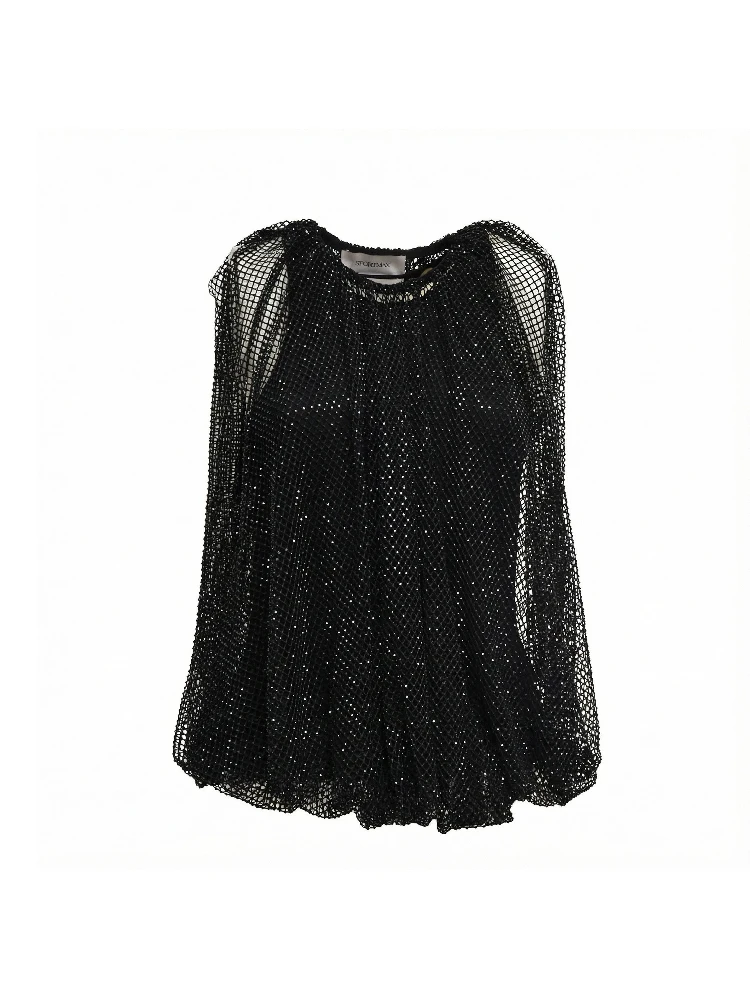 Top Nodo Girocollo In Rete