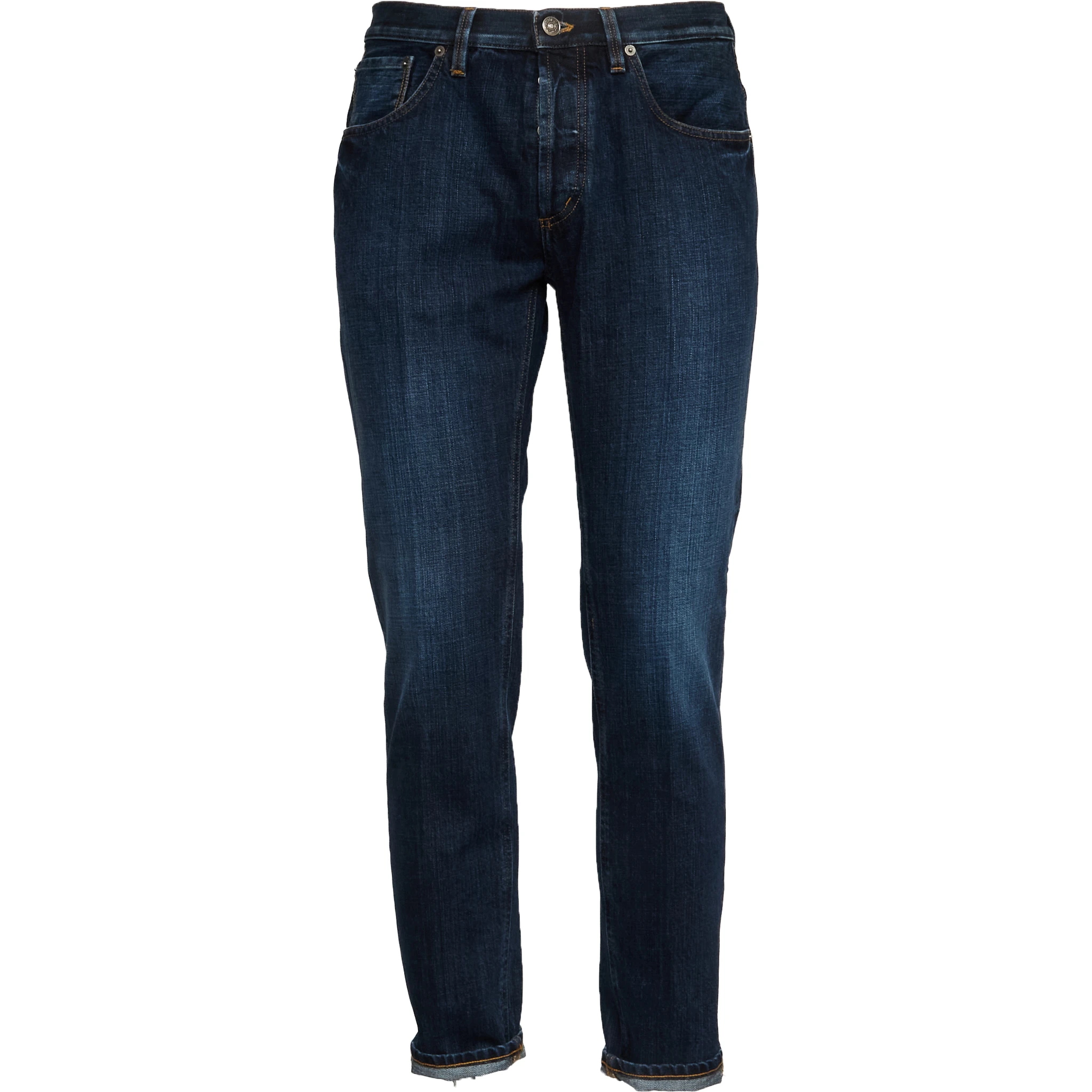 Jeans Brighton In Denim Fisso Cross Blu
