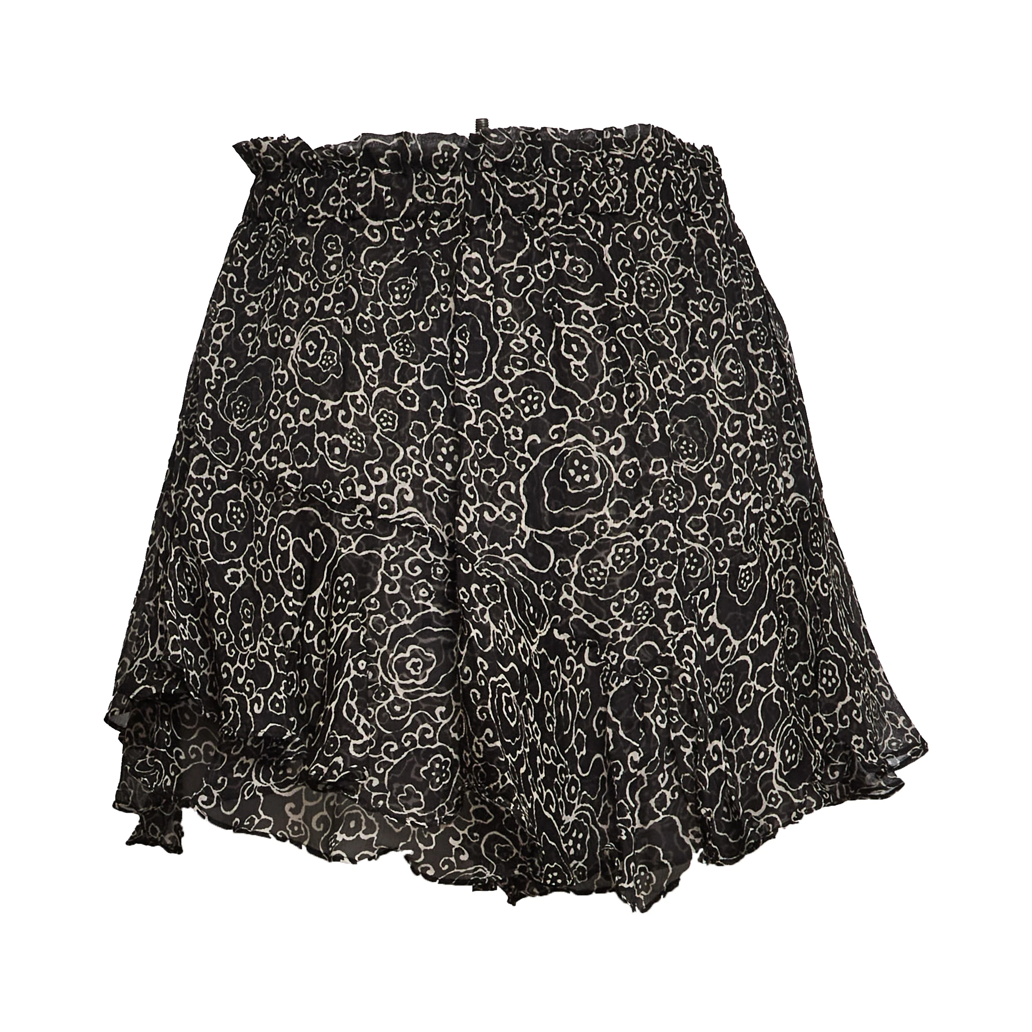 Sornel Crinkled Chiffon Shorts