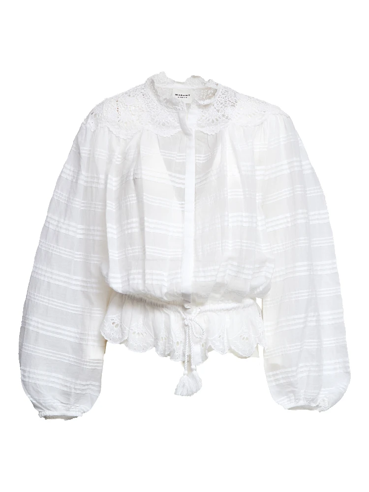 Polly Floral Lacy Top