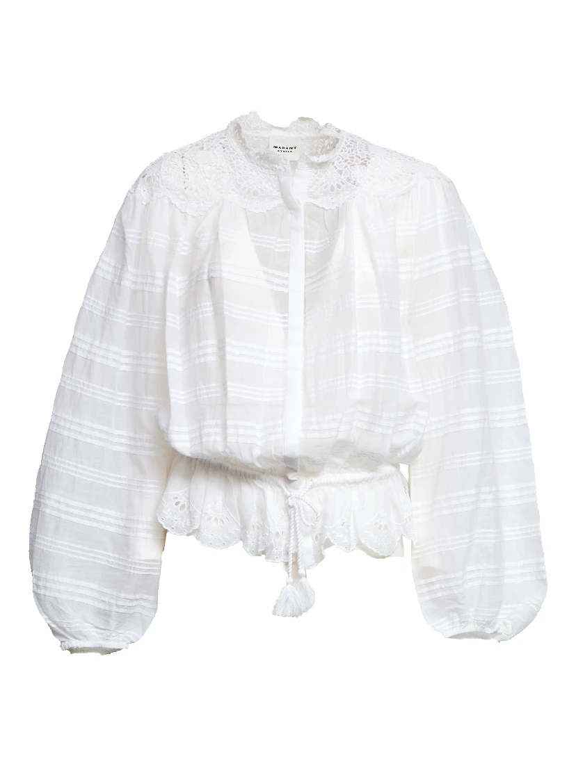 Polly Floral Lacy Top