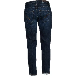Jeans Brighton In Denim Fisso Cross Blu