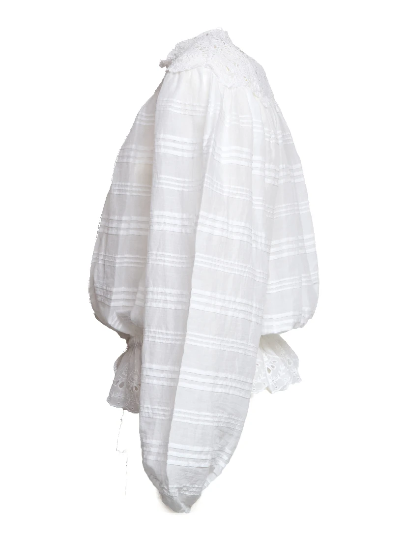 Polly Floral Lacy Top