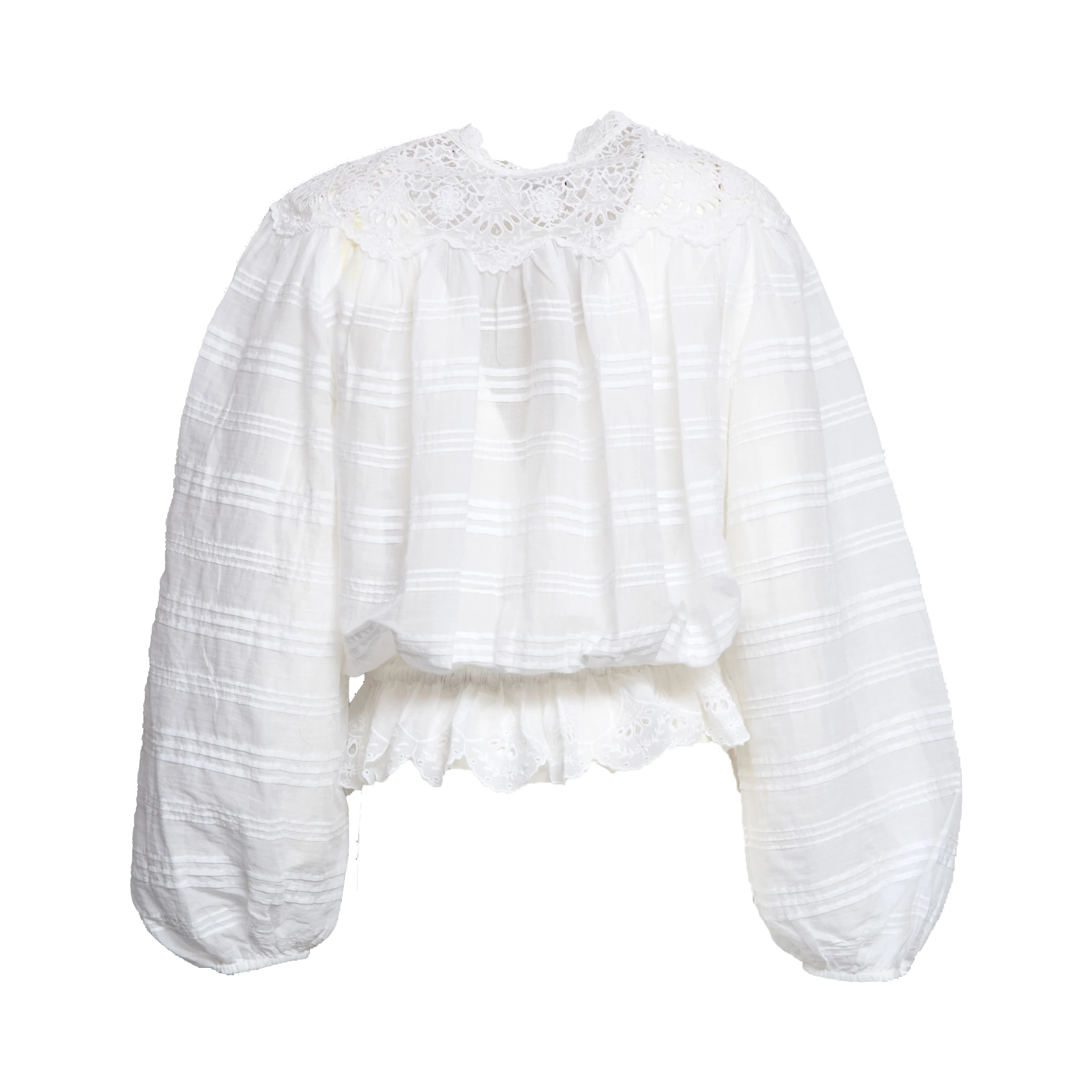 Polly Floral Lacy Top