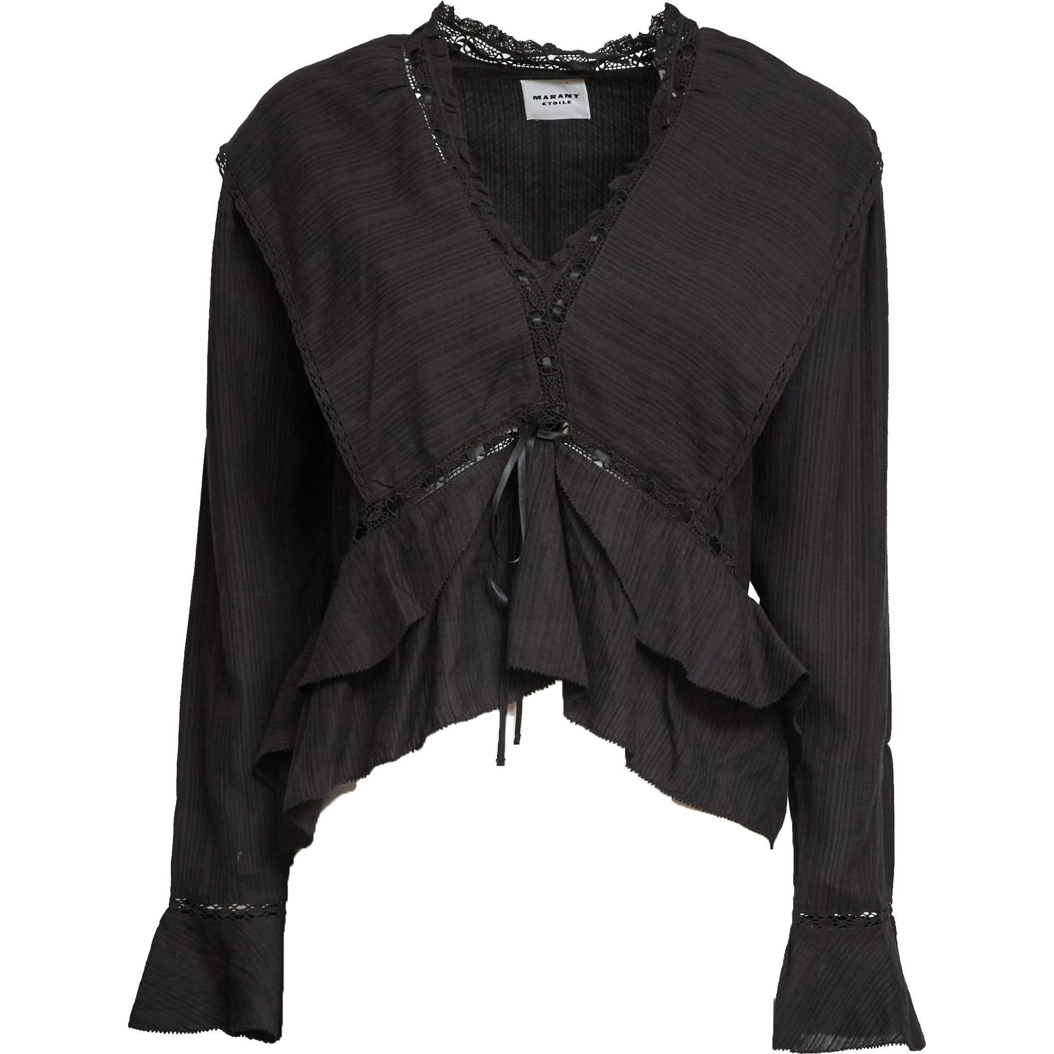 Damienne Frilly Gauze Top