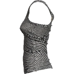 Thea Striped Linen Tee-Shirt