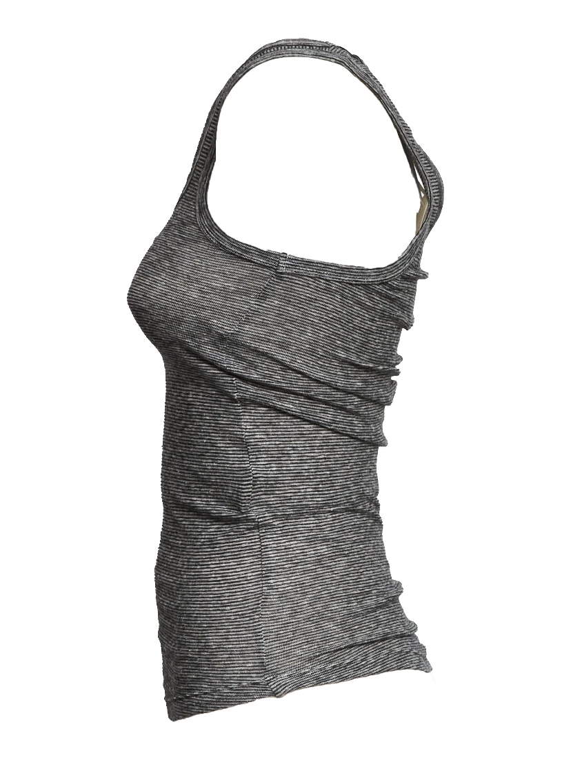 Thea Striped Linen Tee-Shirt