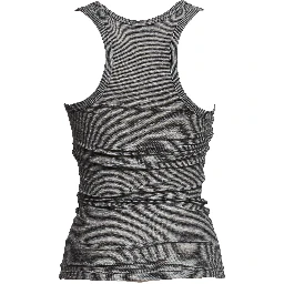 Thea Striped Linen Tee-Shirt