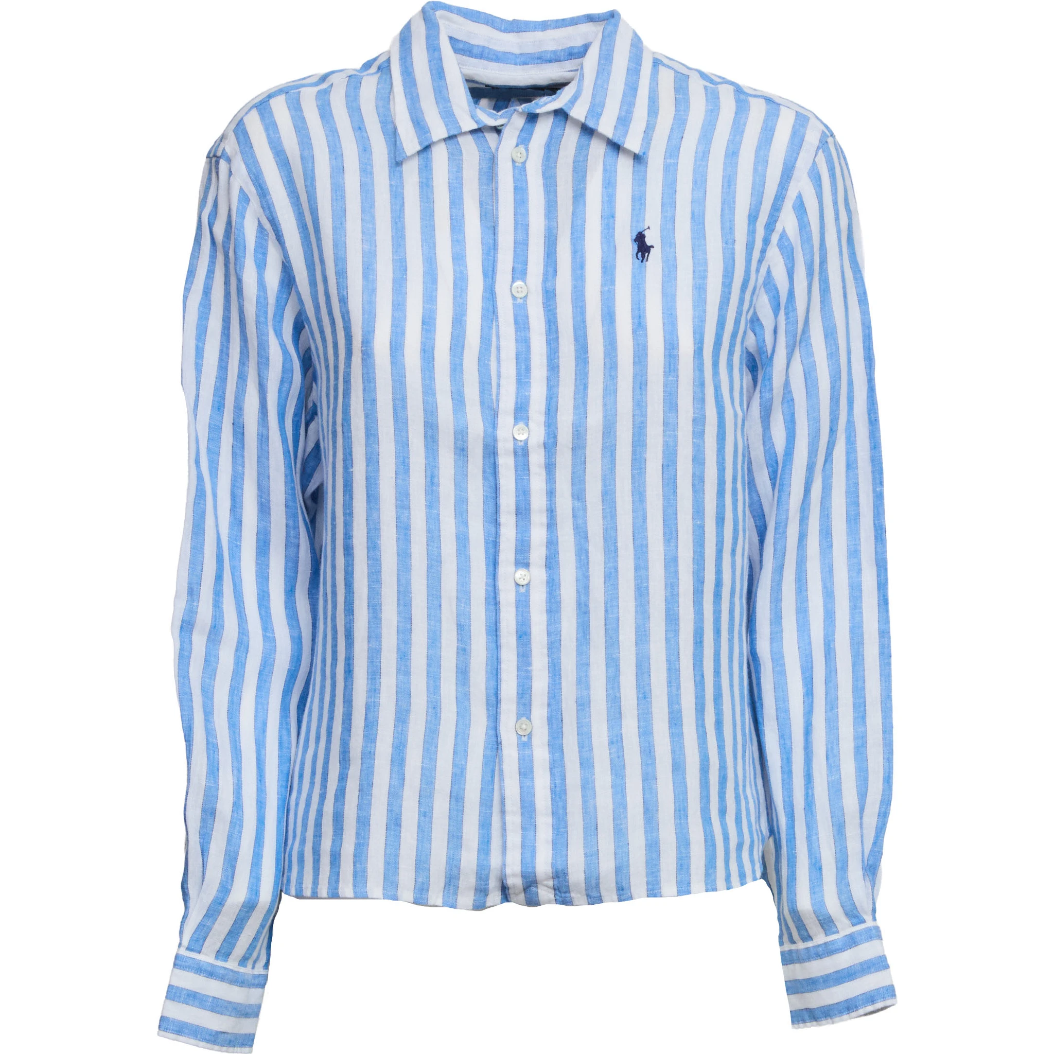 Camicia In Lino A Righe