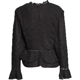 Damienne Frilly Gauze Top