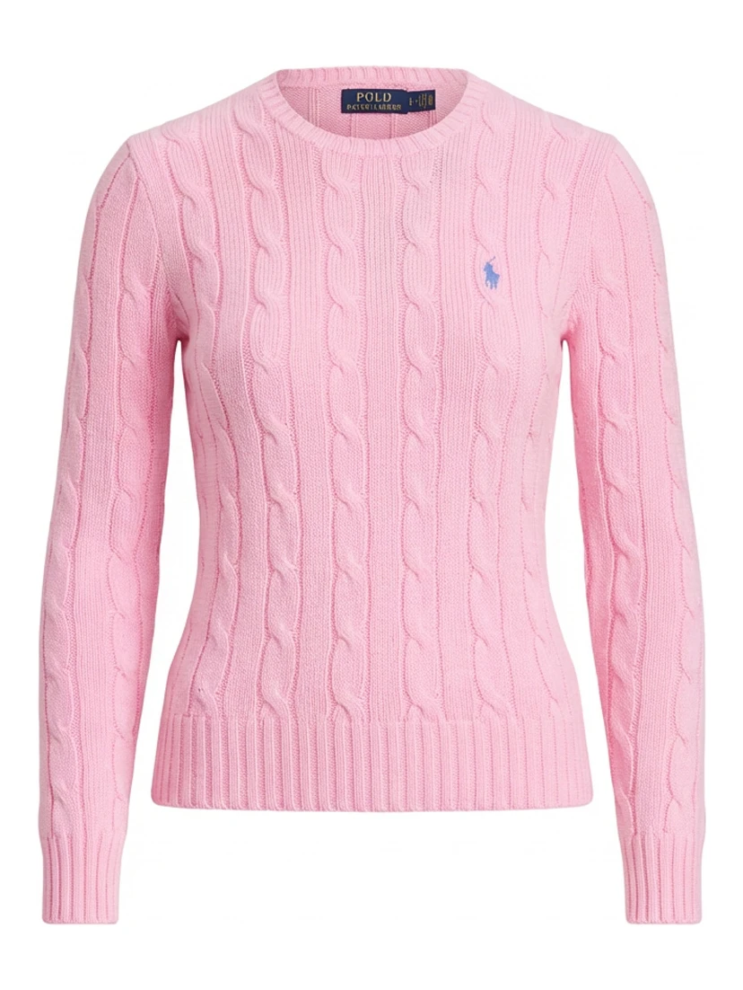 Maglia A Trecce In Pima Cotton