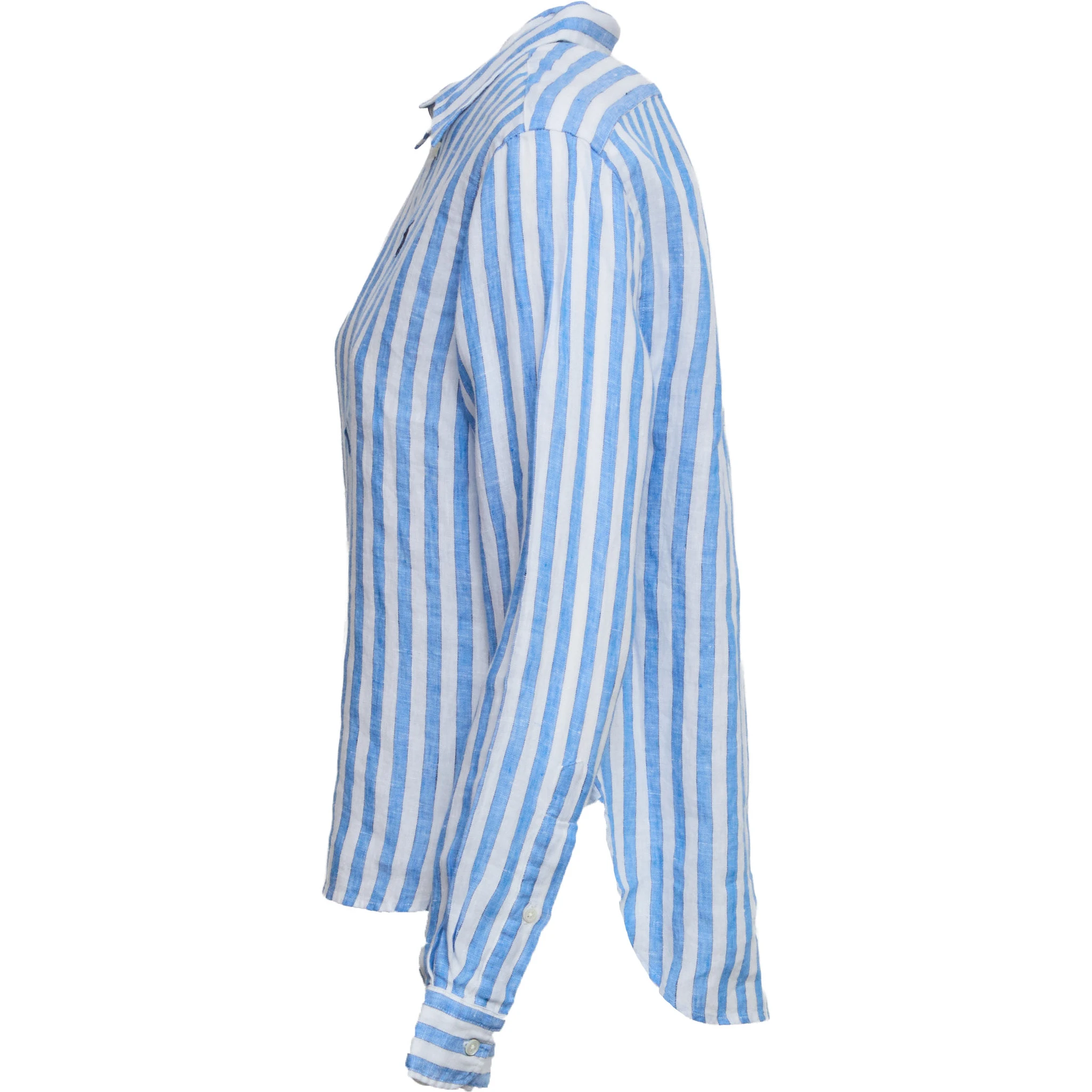 Camicia In Lino A Righe