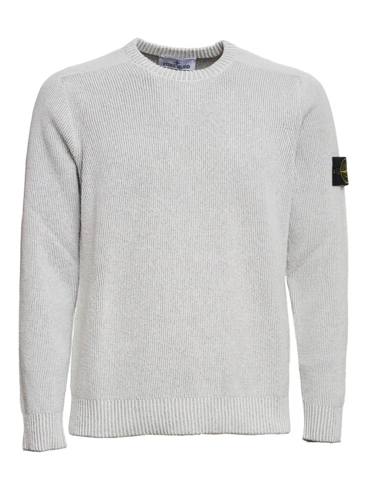 Maglia Plated Rib Cotton Bouclé
