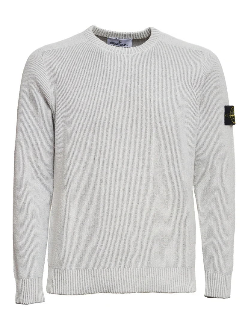 Maglia Plated Rib Cotton Bouclé