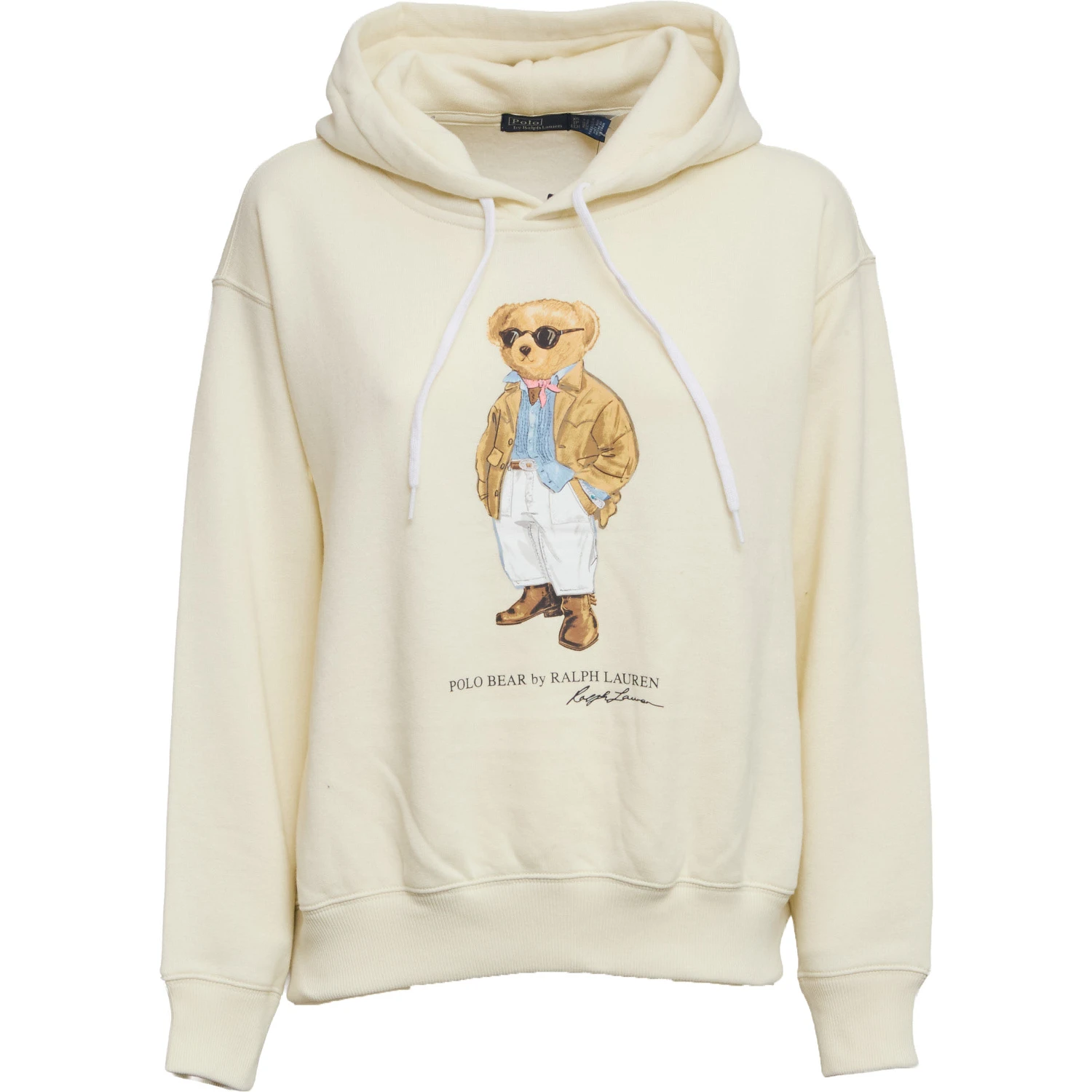 Felpa Polo Bear Con Cappuccio