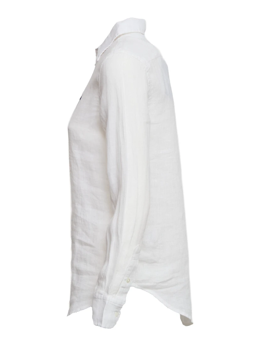 Camicia In Lino Classic-Fit