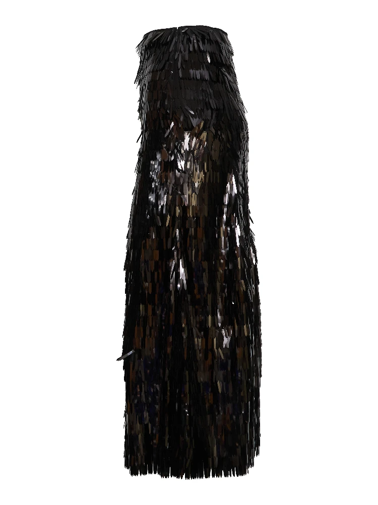 Black Sequin Midi Skirt alternative