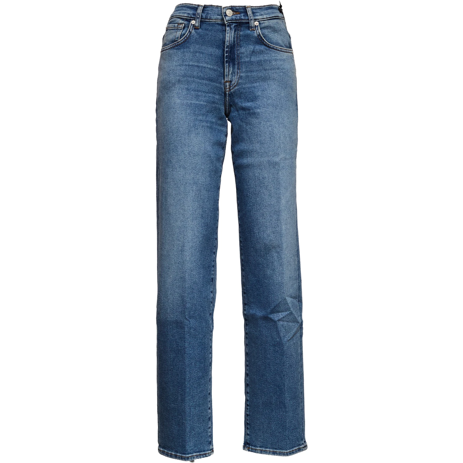 Jeans Stovepipe Straight Oceanstone