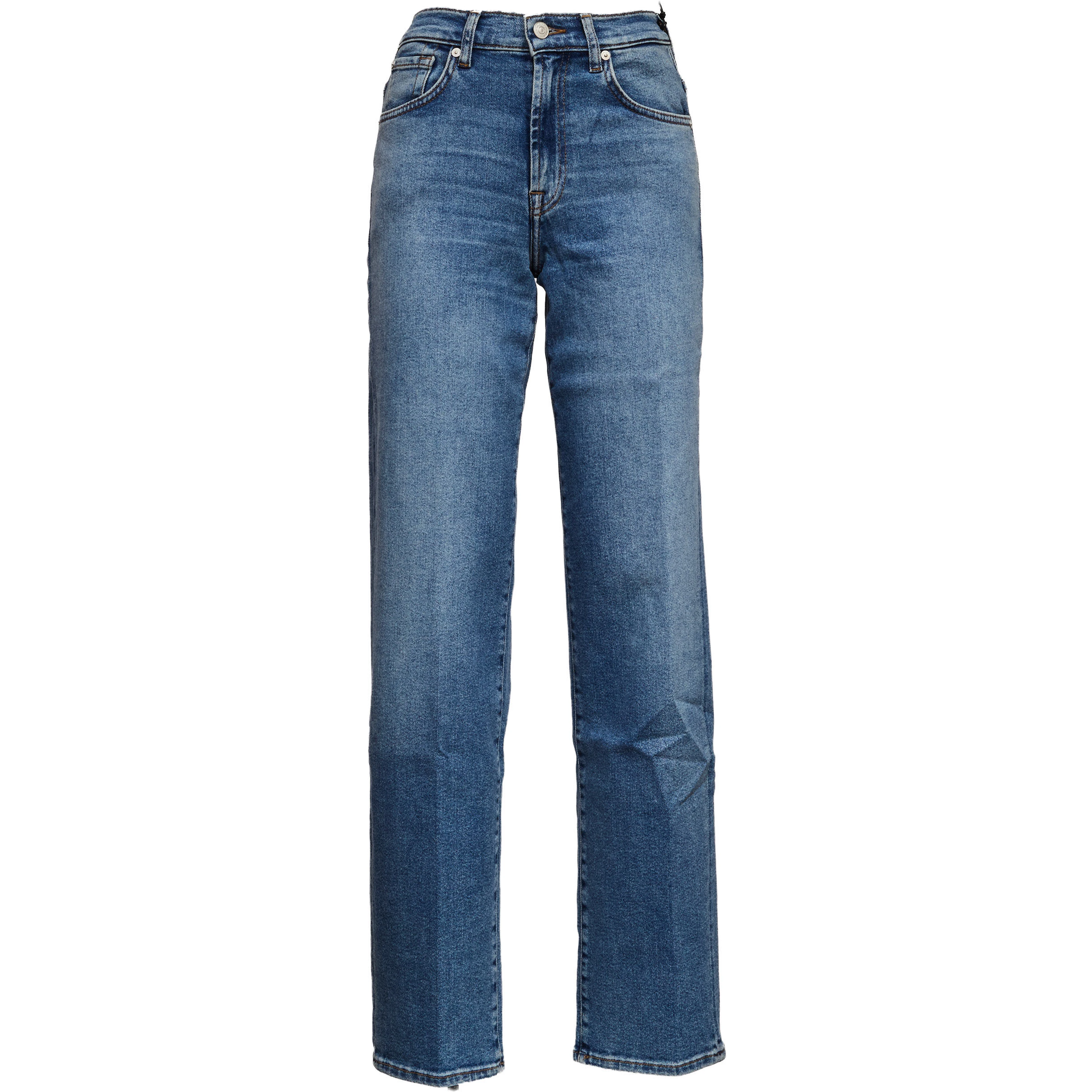 Jeans Stovepipe Straight Oceanstone