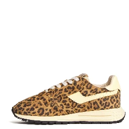 Sneakers Reelwind Low In Pelle, Suede Leopard