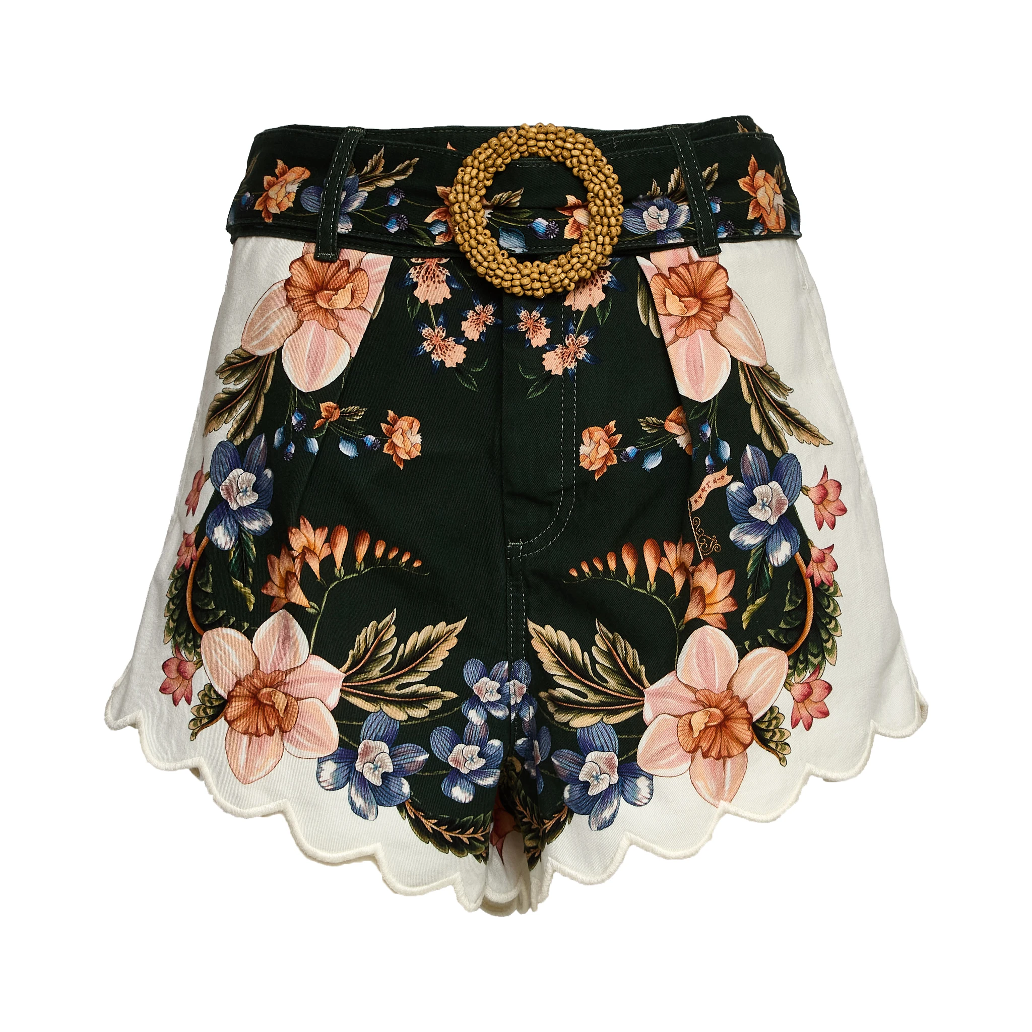 Berry Garden Twill Shorts